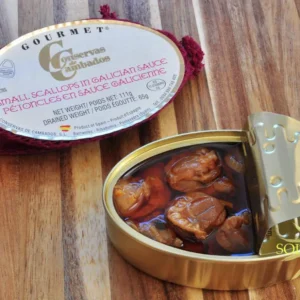 Gourmet Small Scallops in Galician Sauce