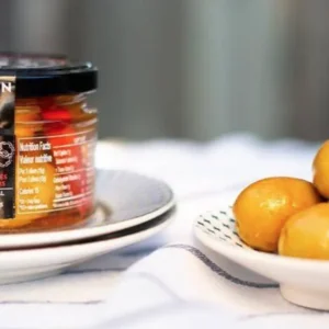 Origen Smoked Green Gordal Olives with Peppers
