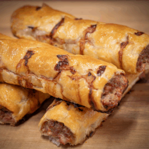 Uncooked Sausage Rolls