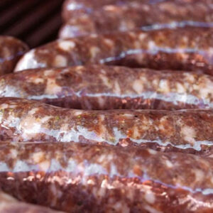 Venison Sausage - Black Cherry, Chocolate Stout